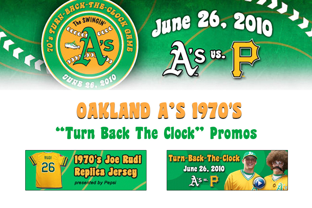 Oakland A's Turn Back The Clock